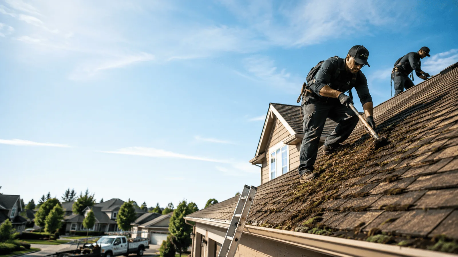 Roof Moss Removal in Greene, ME near me